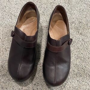 Dansko Leather Clogs